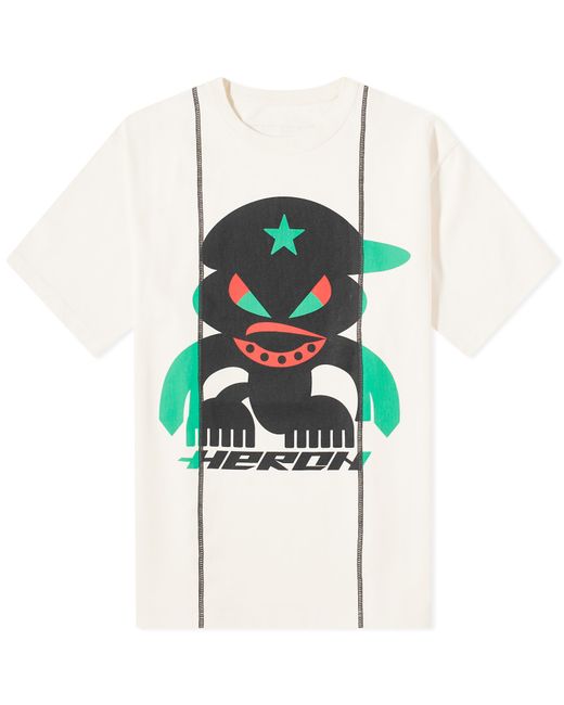 Heron Preston Split Monster Tape T-Shirt END. Clothing