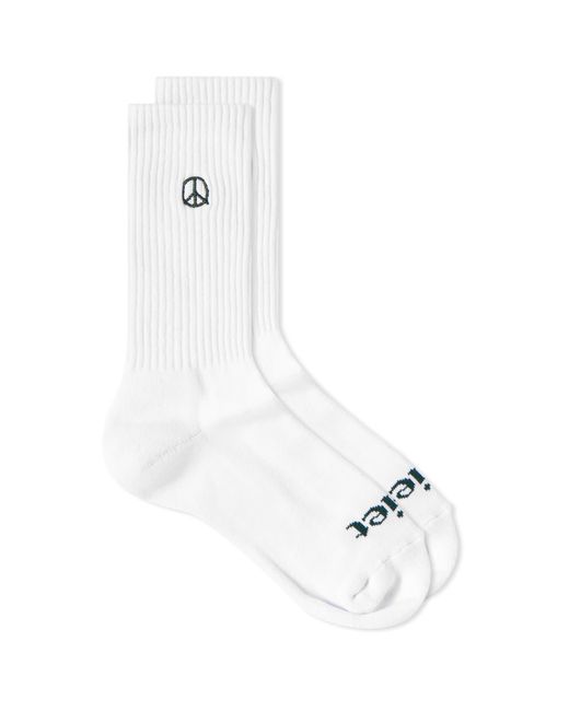 Museum of Peace and Quiet Logo Socks END. Clothing