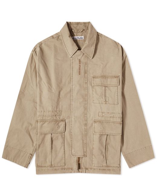 Acne Studios Ostera Cotton Ripstop Jacket END. Clothing