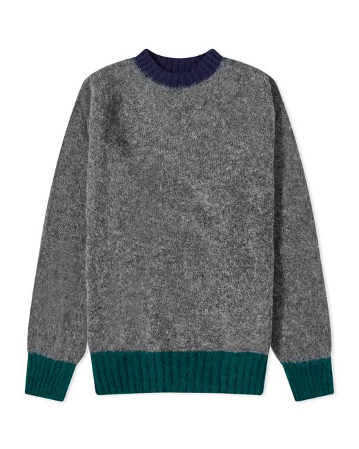 Howlin by Morrison Howlin Captain Harry Contrast Crew Knit Small END. Clothing