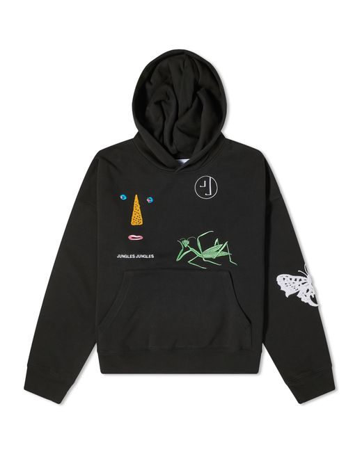 Jungles Jungles Symbols Chenille Hoodie END. Clothing