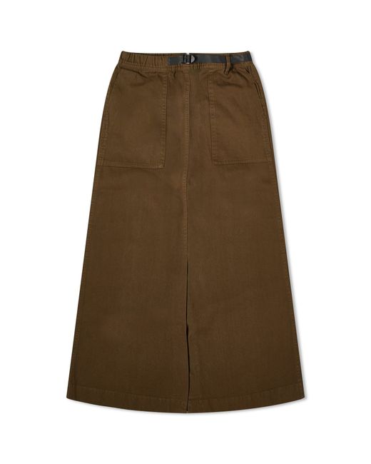 Gramicci Long Baker Midi Skirt END. Clothing