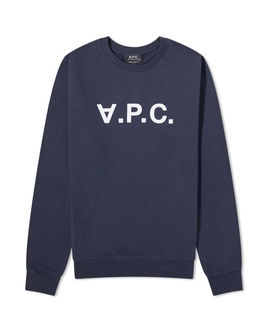 A.P.C. . VPC Logo Crew Sweat Small END. Clothing