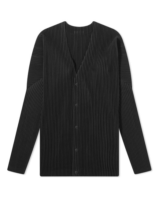 Homme Pliss Issey Miyake Pleated Cardigan END. Clothing