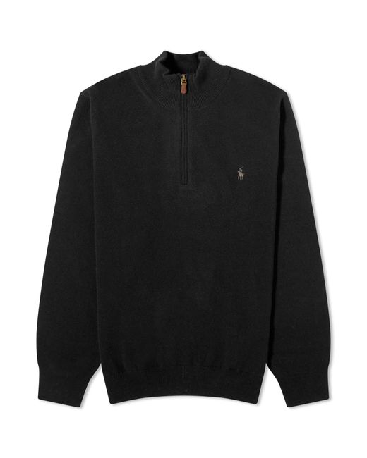 Polo Ralph Lauren Lambswool Half Zip Knit Large END. Clothing