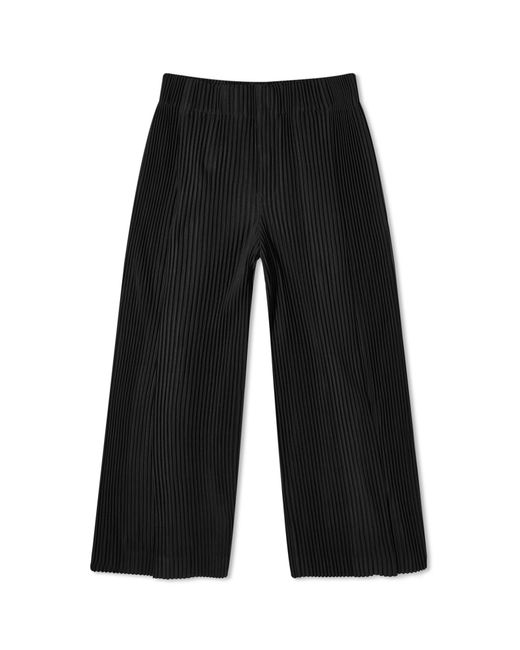 Homme Pliss Issey Miyake Pleated Wide Leg Pants END. Clothing