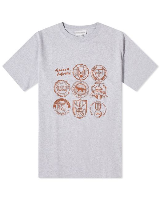 Maison Kitsuné Ivy League Oversize T-Shirt Medium END. Clothing