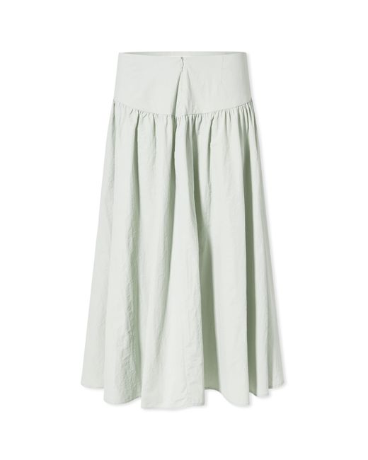 Peachy Den Deba Midi Nylon Skirt Large END. Clothing