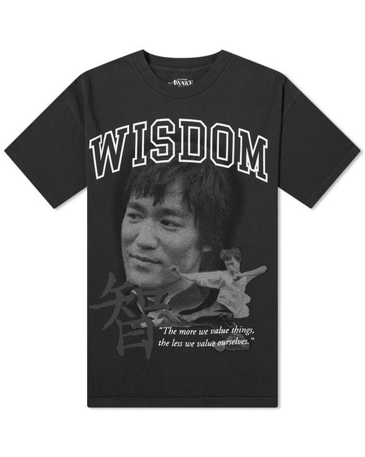 Awake Ny Mens Bruce Lee T-Shirt END. Clothing