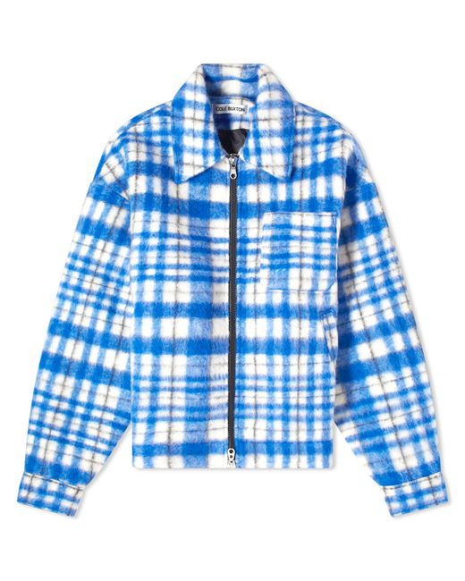 Cole Buxton Wool Check Overshirt END. Clothing