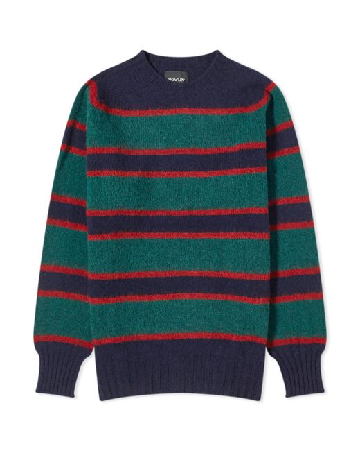 Howlin by Morrison Howlin Absolute Belter Stripe Crew Knit Large END. Clothing