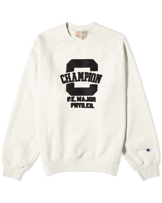 Champion Reverse Weave College Logo Crew Sweat END. Clothing