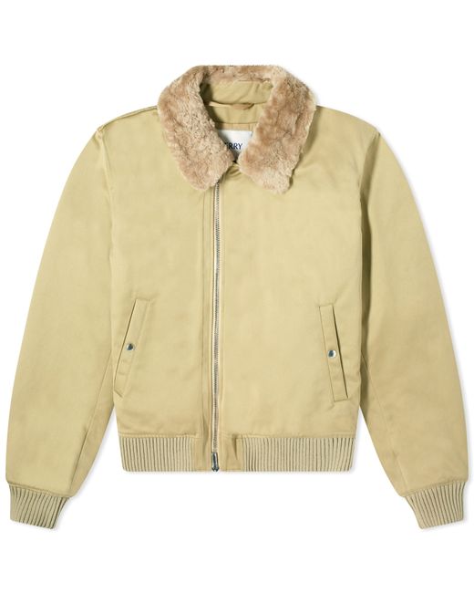 Burberry Shearling Bomber Jacket END. Clothing