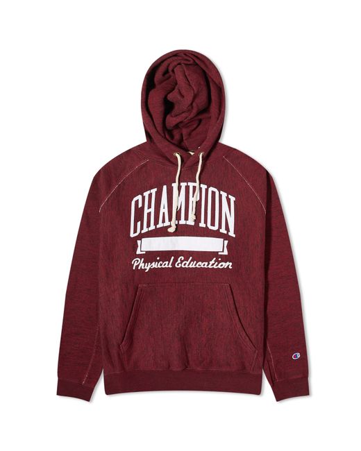 Champion Reverse Weave College Logo Hoodie Large END. Clothing