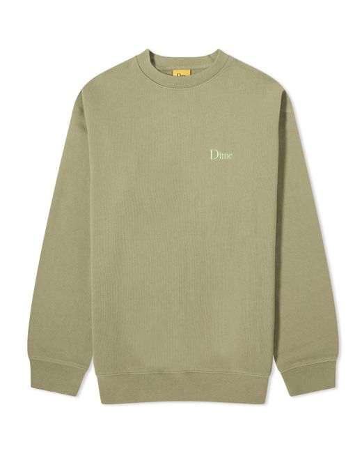 Dime Classic Small Logo Crew Sweat END. Clothing
