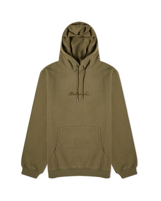 Maharishi Embroided Popover Hoodie END. Clothing