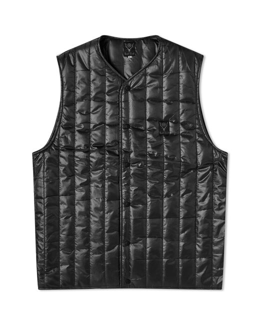 South2 West8 Quilted Nylon Ripstop Vest END. Clothing