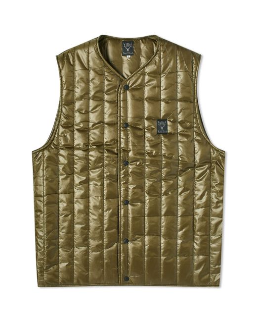 South2 West8 Quilted Nylon Ripstop Vest END. Clothing