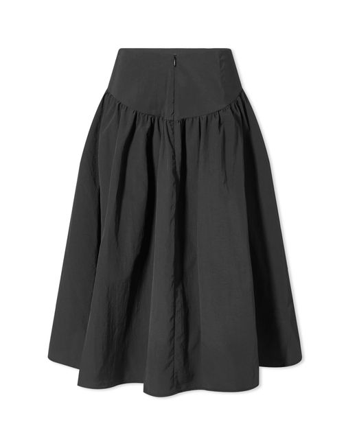 Peachy Den Deba Midi Nylon Skirt END. Clothing