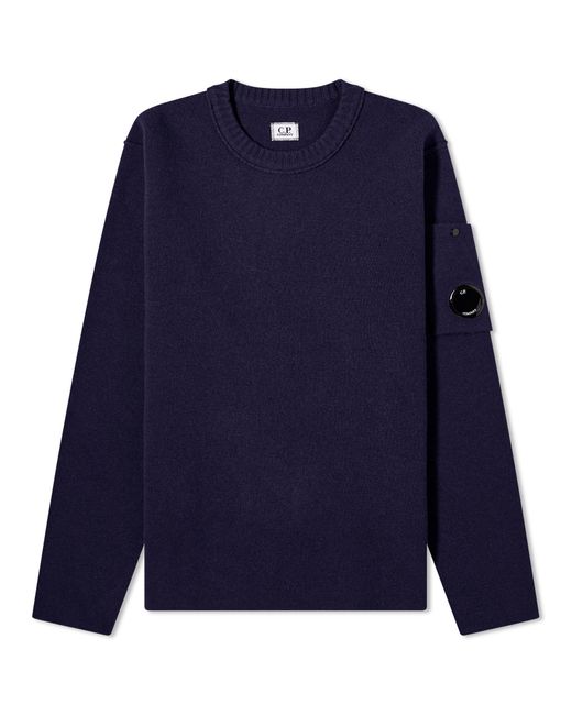 CP Company Lens Lambswool Crew Knit END. Clothing