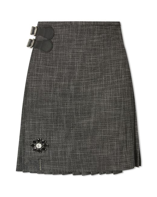 Charles Jeffrey Mini Kilt Skirt X-Small END. Clothing