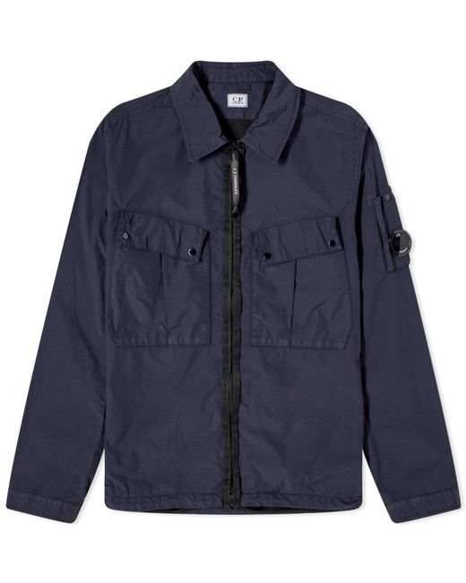 CP Company Flatt Nylon Zip Overshirt Medium END. Clothing
