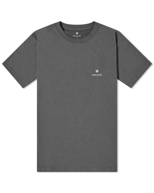 Snow Peak Logo T-Shirt END. Clothing