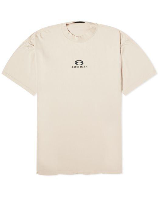 Balenciaga Small Logo T-Shirt X-Small END. Clothing