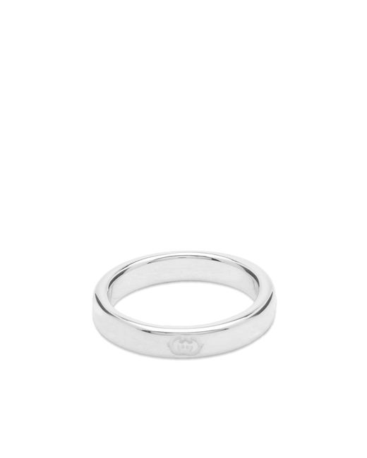 Gucci Jewellery Tag Ring 4mm Large END. Clothing
