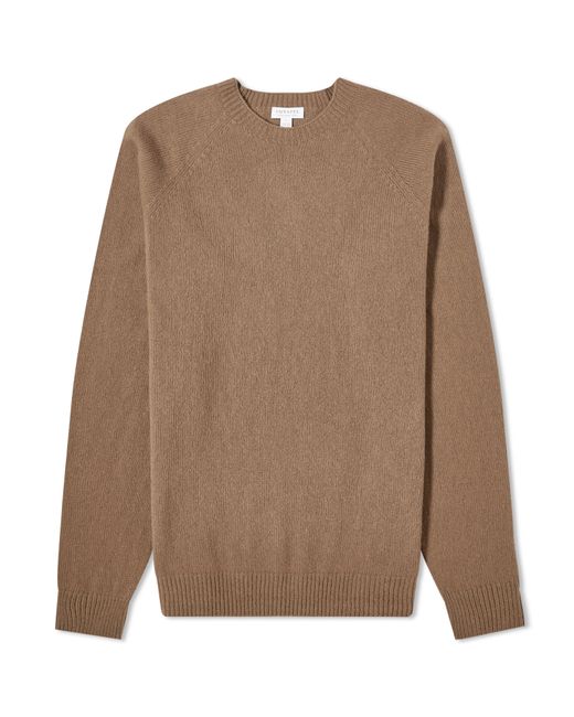 Sunspel Lambswool Crew Knit Large END. Clothing