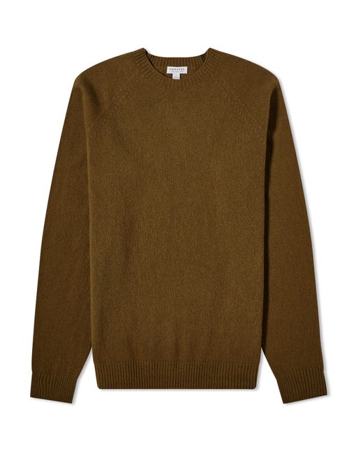 Sunspel Lambswool Crew Knit END. Clothing