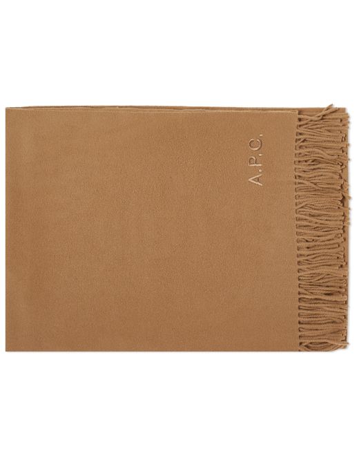 A.P.C. . Brodee Logo Scarf END. Clothing
