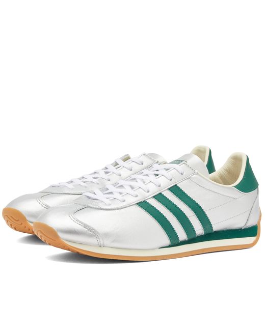19 Adidas Country OG Sneakers Met./Collegiate Green/Cream White UK 9 END. Clothing