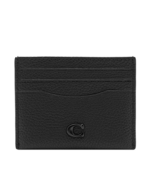 15 Coach Card Holder Pebble Leather END. Clothing