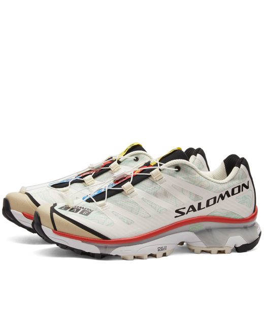 5 Salomon XT-4 OG TOPOGRAPHY Sneakers Vanilla Ice/White/Aurora UK 10 END. Clothing