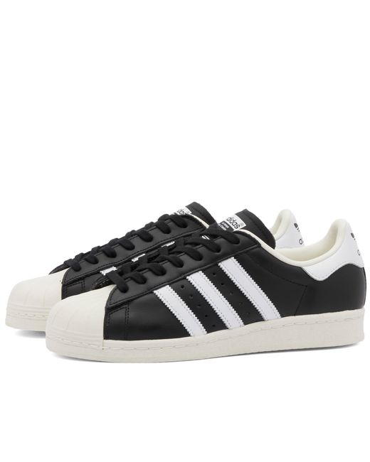 Adidas SUPERSTAR 82 Sneakers Core Black/Off UK 10 END. Clothing