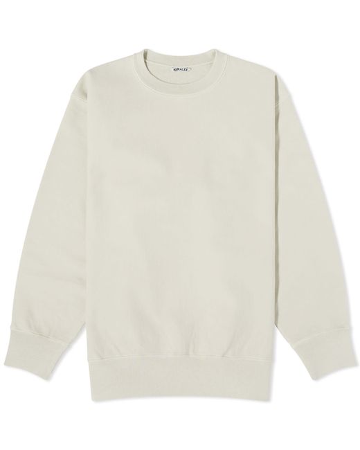 Auralee Super Milled Crew Sweat Light Small END. Clothing