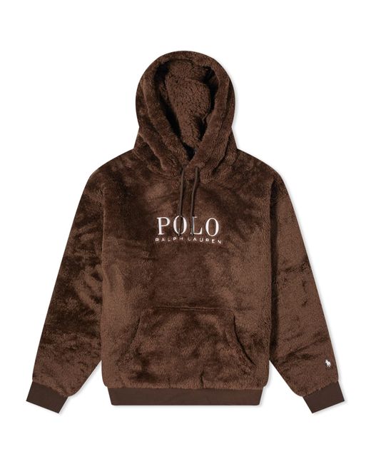 Polo Ralph Lauren High Pile Fleece Hoodie Medium END. Clothing