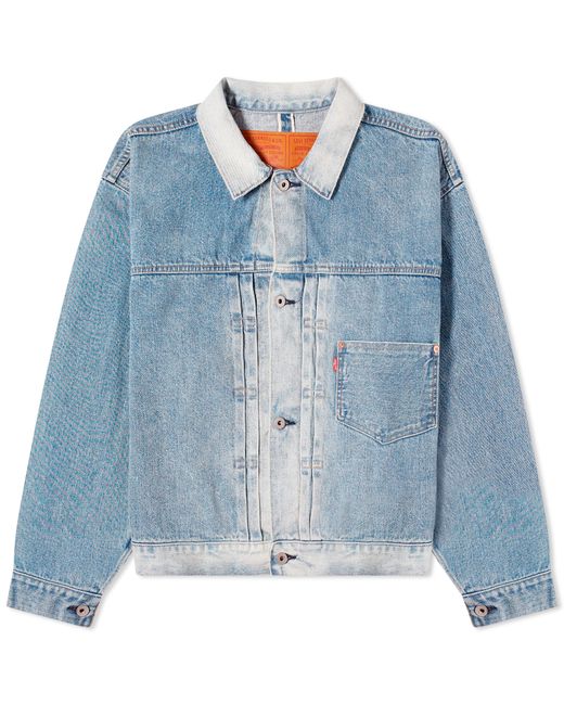 Levi’s Collections Levis x BEAMS Stay Loose Type I Denim Trucker Jacket Medium END. Clothing