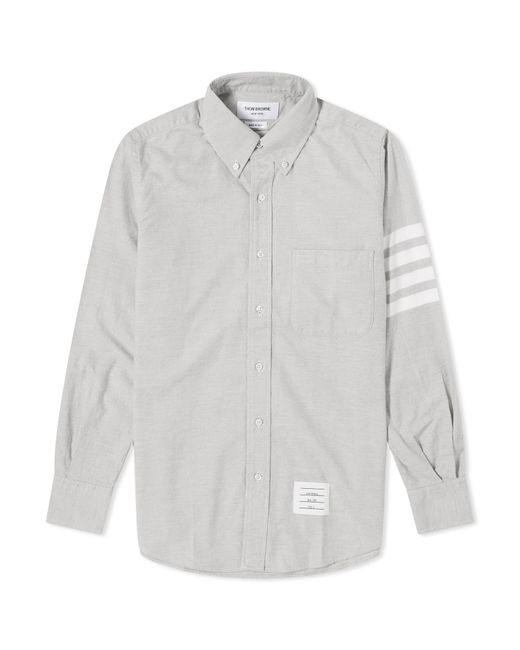 Thom Browne 4 Bar Flannel Shirt X-Large END. Clothing