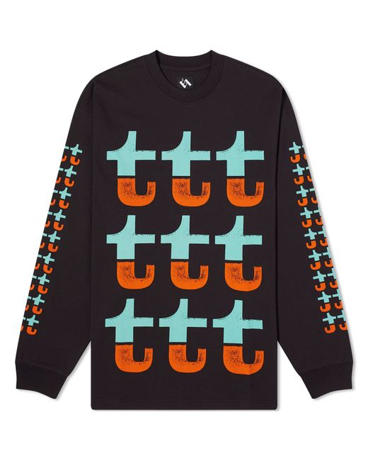 The Trilogy Tapes Split Long Sleeve T-Shirt END. Clothing