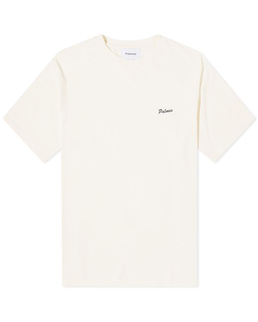 Palmes Dyed Chest Logo T-Shirt Large END. Clothing