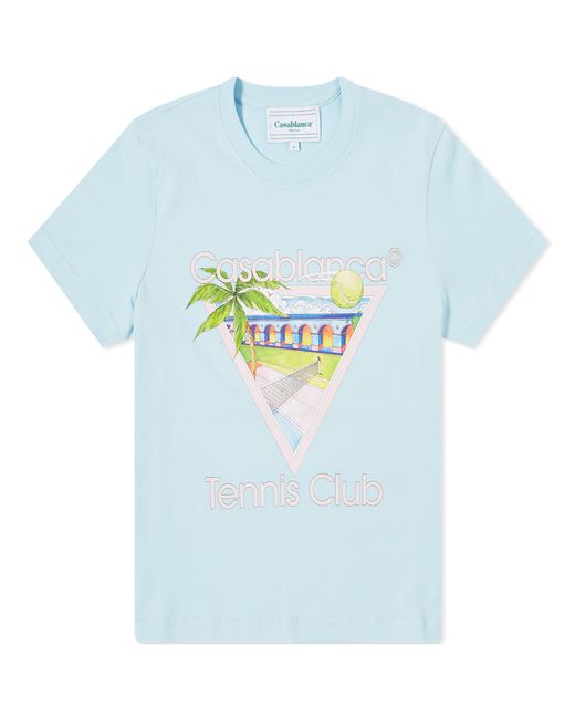 Casablanca Tennis Club Icon Fitted T-Shirt END. Clothing