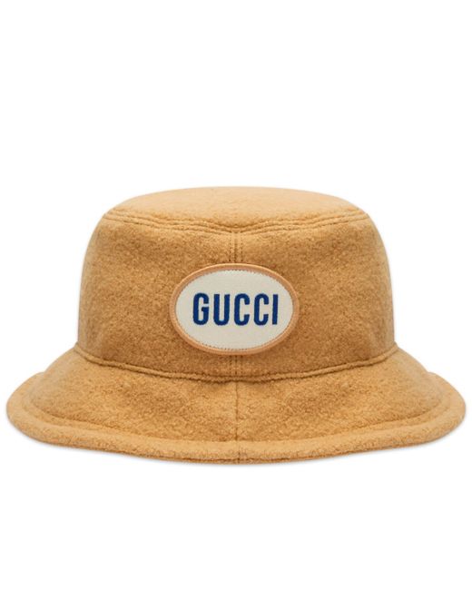 Gucci Patch Bucket Hat Large END. Clothing