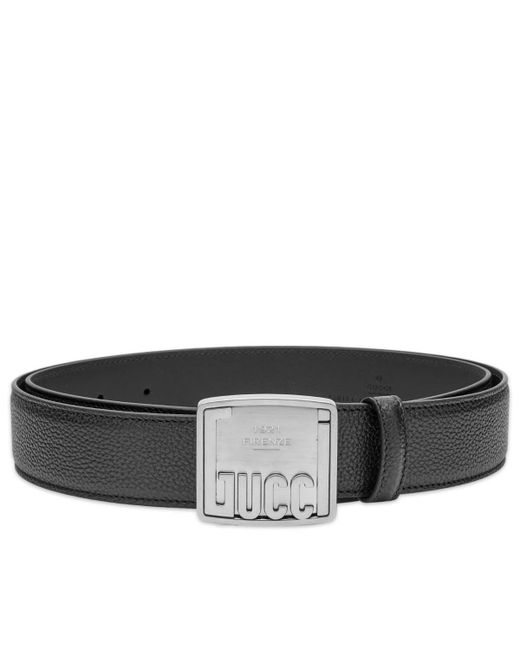 Gucci Plaque Buckle Belt Large END. Clothing