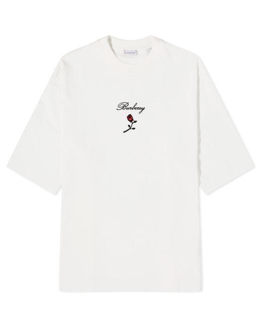 Burberry Rose Logo T-Shirt Large END. Clothing