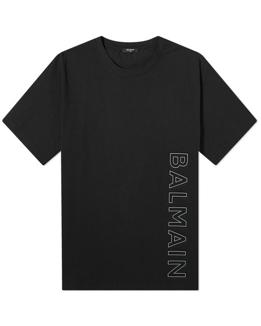 Balmain Embossed Logo T-Shirt END. Clothing