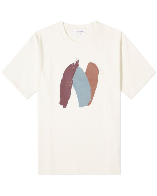 Norse Projects Johannes Organic Paint N Logo T-shirt END. Clothing