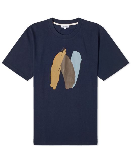 Norse Projects Johannes Organic Paint N Logo T-shirt END. Clothing