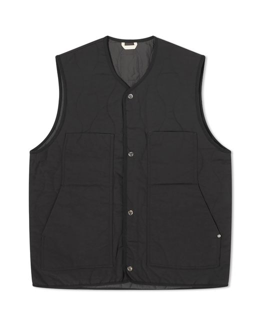 Norse Projects Peter Waxed Nylon Insulated Vest END. Clothing